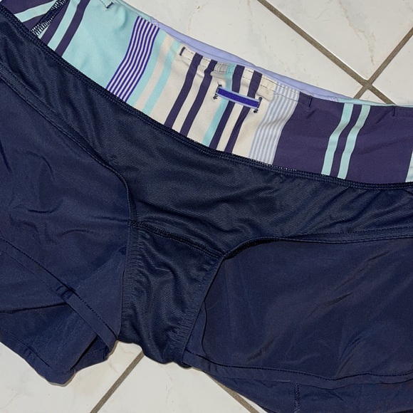 Lululemon Speed Short *purple w patterned band* - Picture 4 of 5